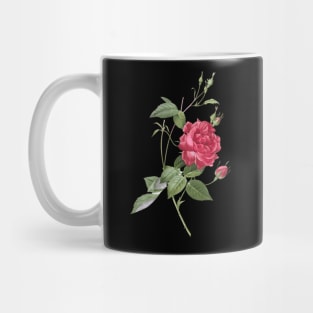 Blood-Red Bengal Rose Mug